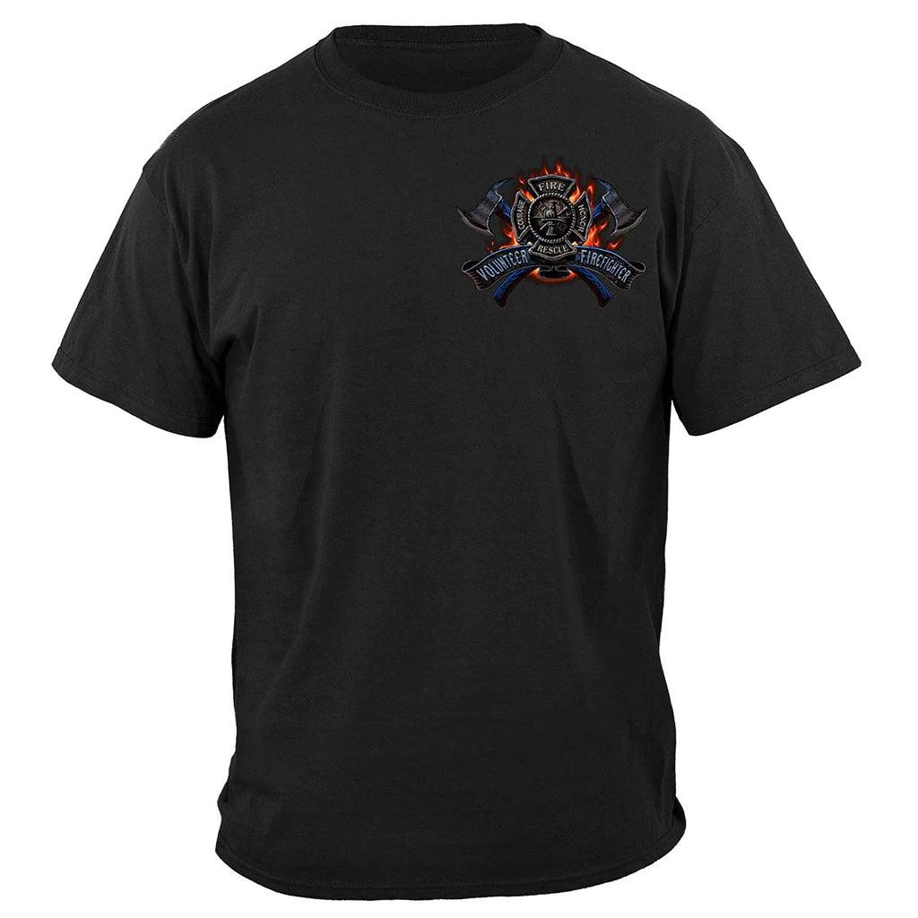 United States Volunteer Fire Eagle Premium Long Sleeve - Military Republic