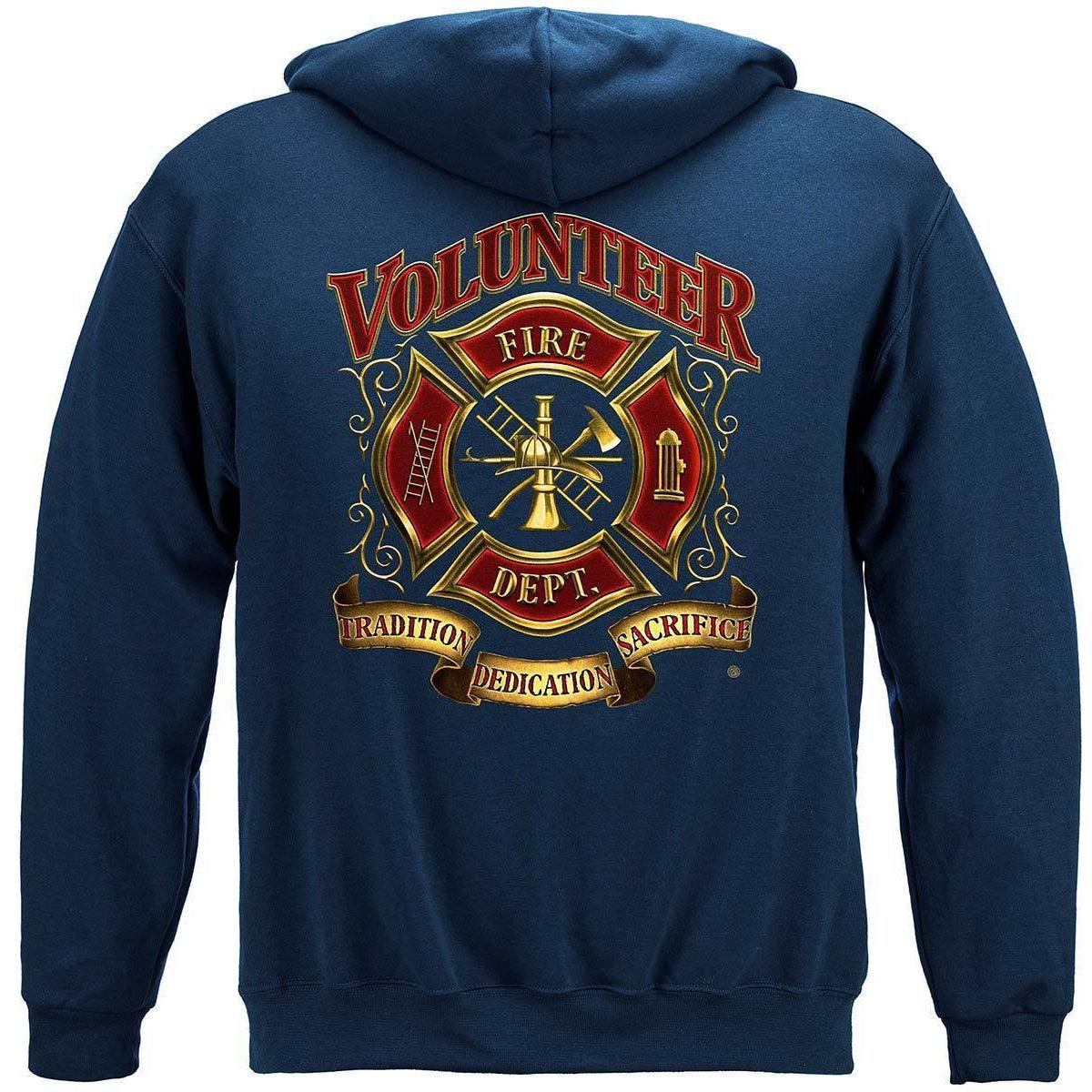 Volunteer Firefighter T-Shirt - Military Republic