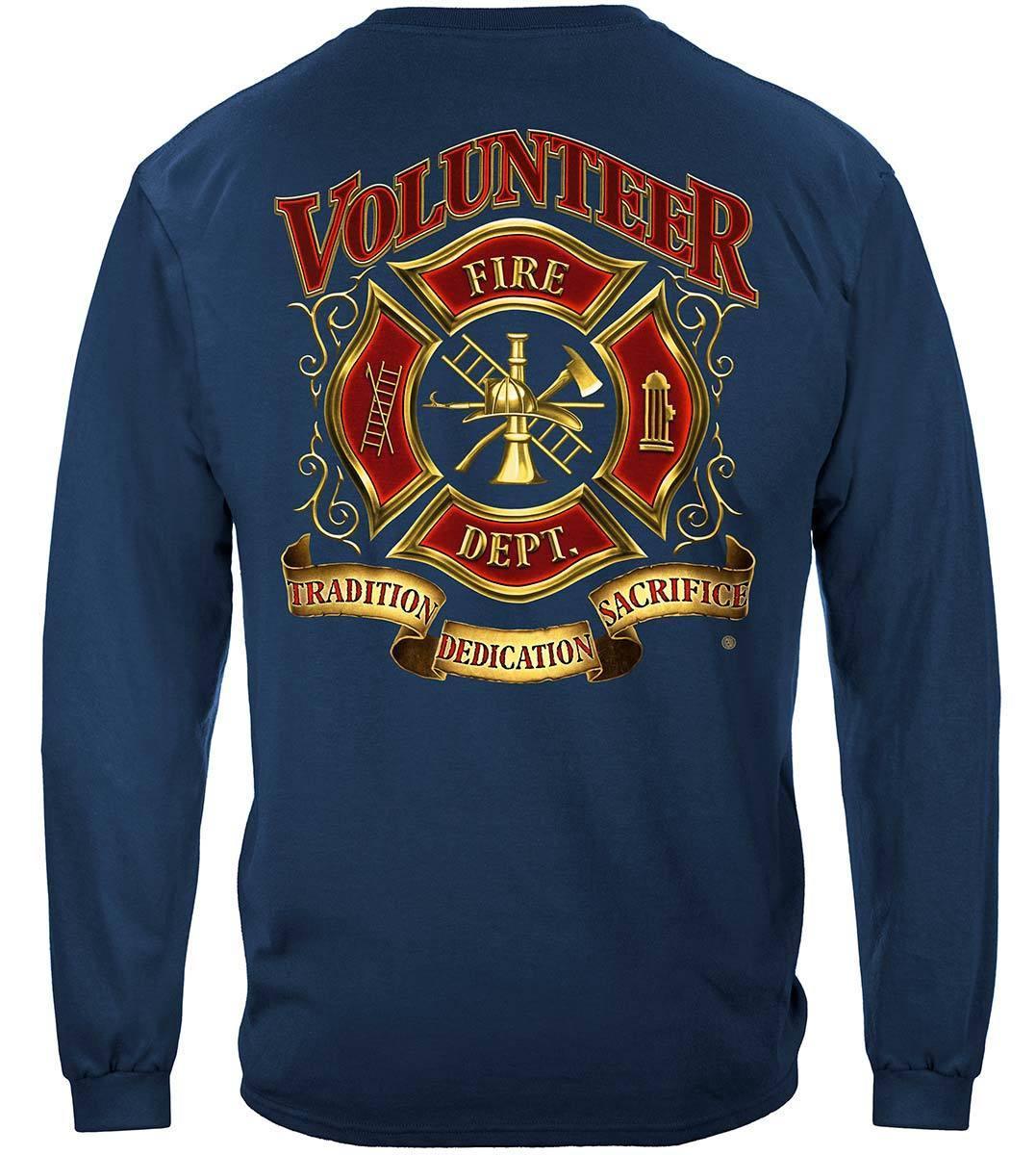 Volunteer Firefighter Hoodie - Military Republic