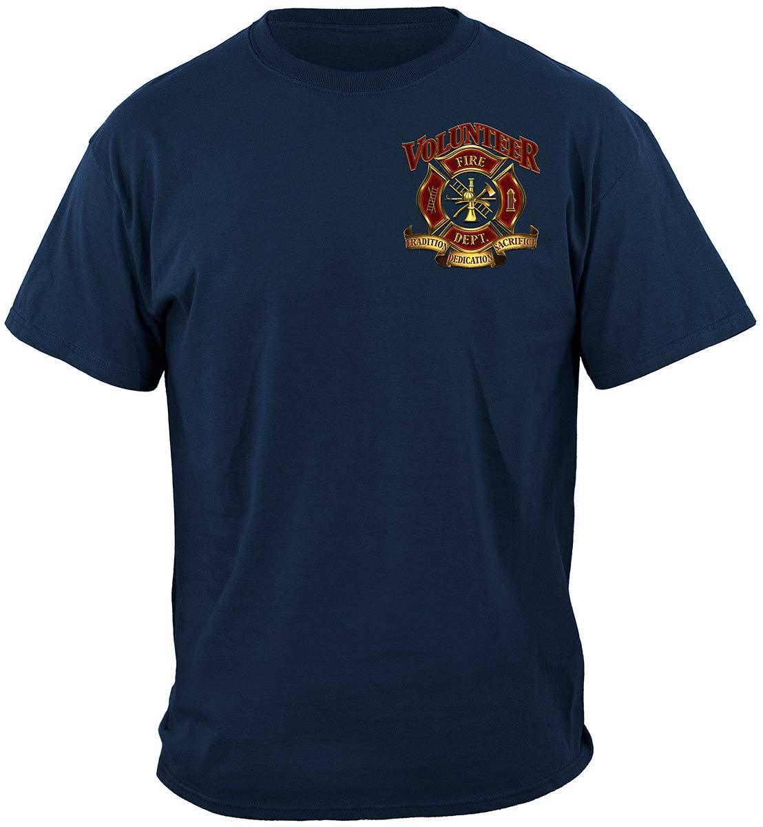 Volunteer Firefighter Hoodie - Military Republic