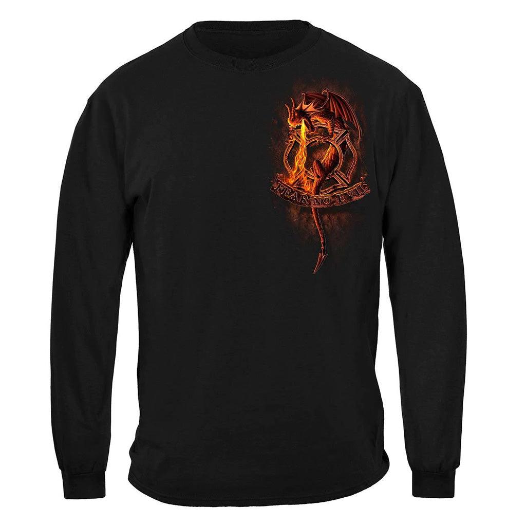 United States Ying Yang FD Dragon Premium Long Sleeve - Military Republic