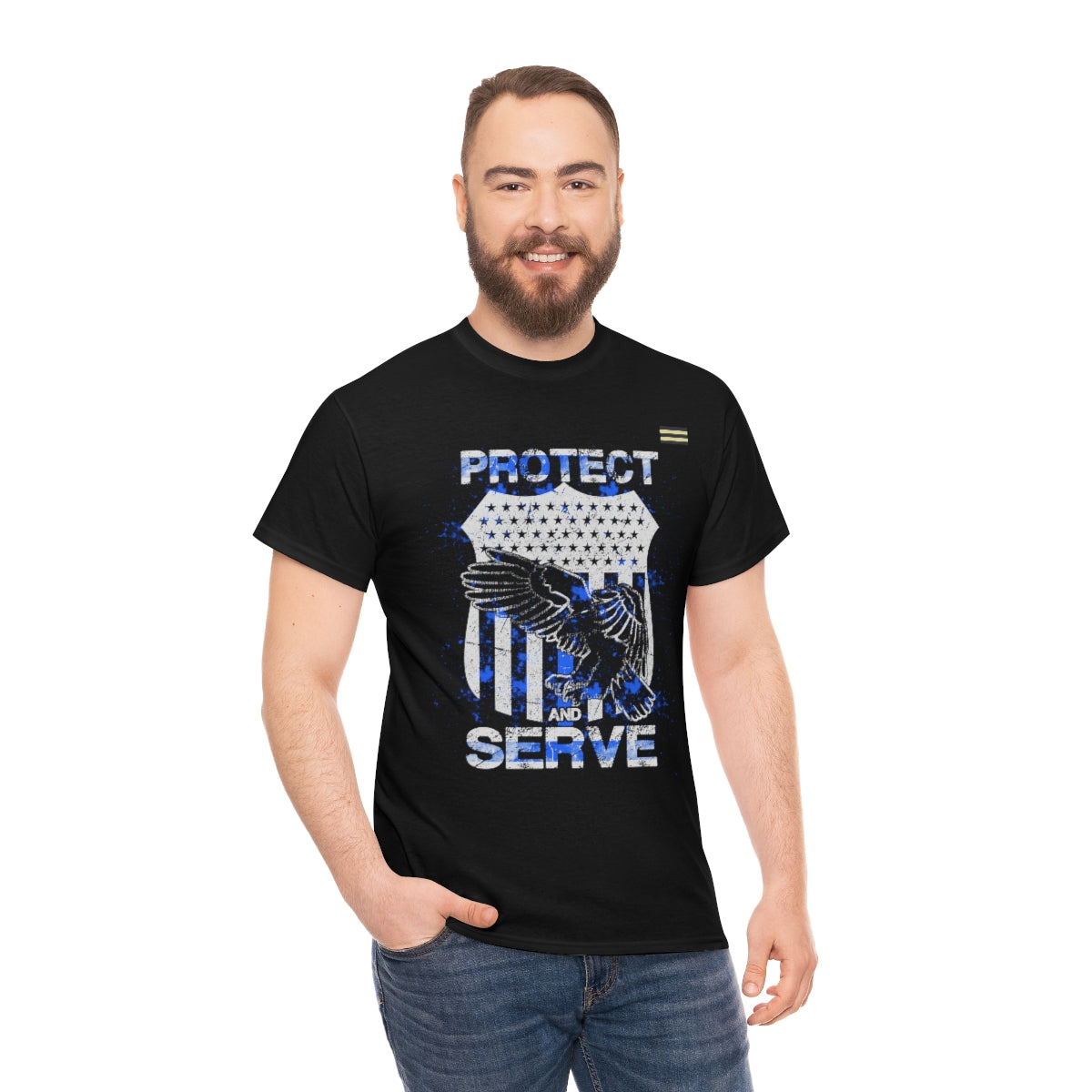 Protect and Serve Law Enforcement T-shirt