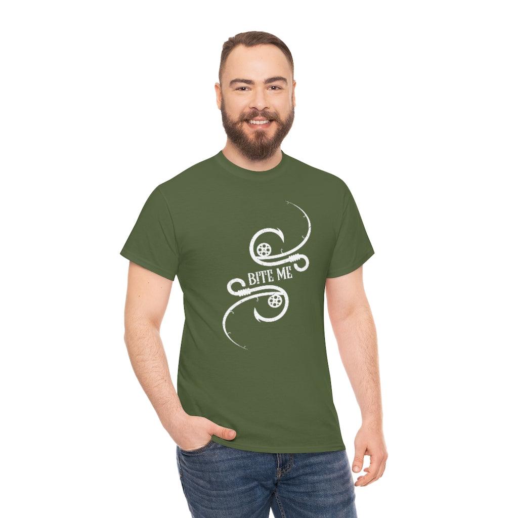 Bite Me Fishing T-shirt - Military Republic