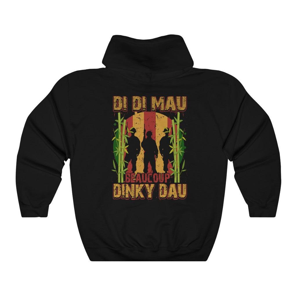 Di Di Mau Beaucoup Dinky Dau Vietnam Veteran Hoodie - Military Republic
