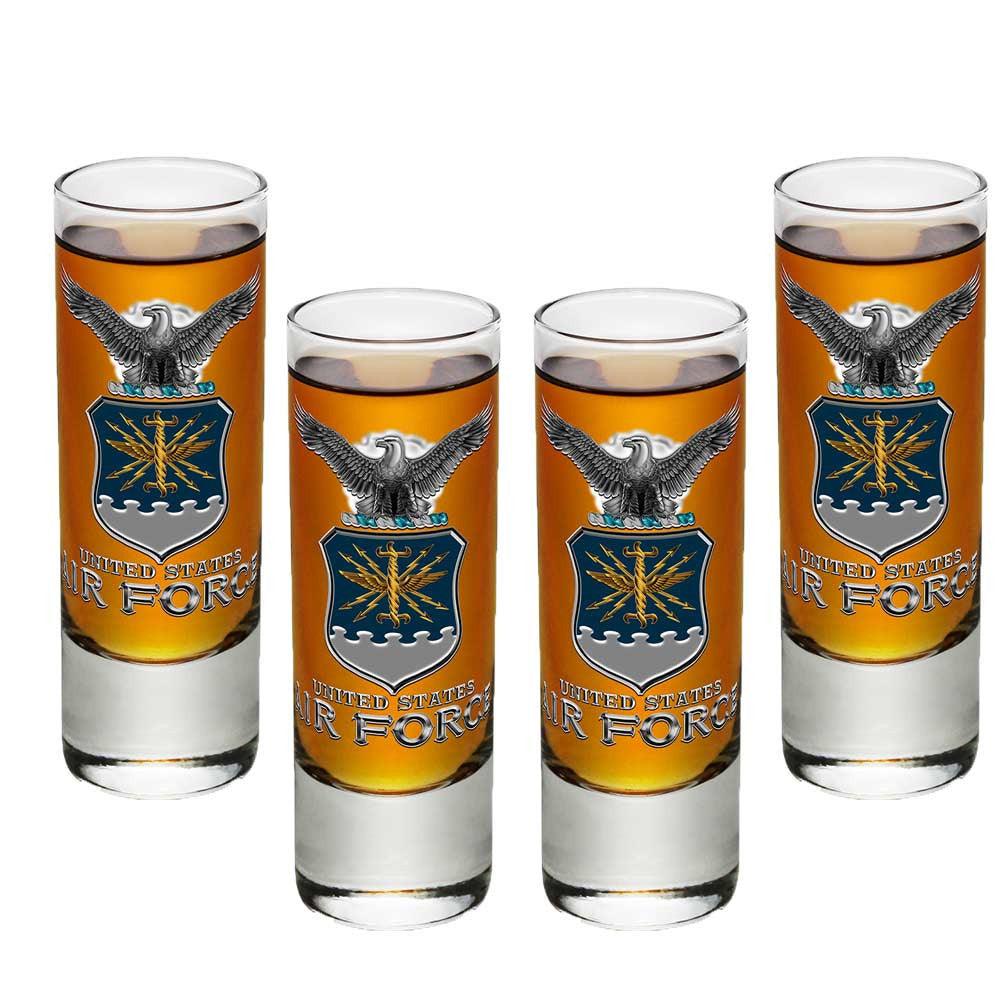 Air Force Missile Shot Glasses-Military Republic