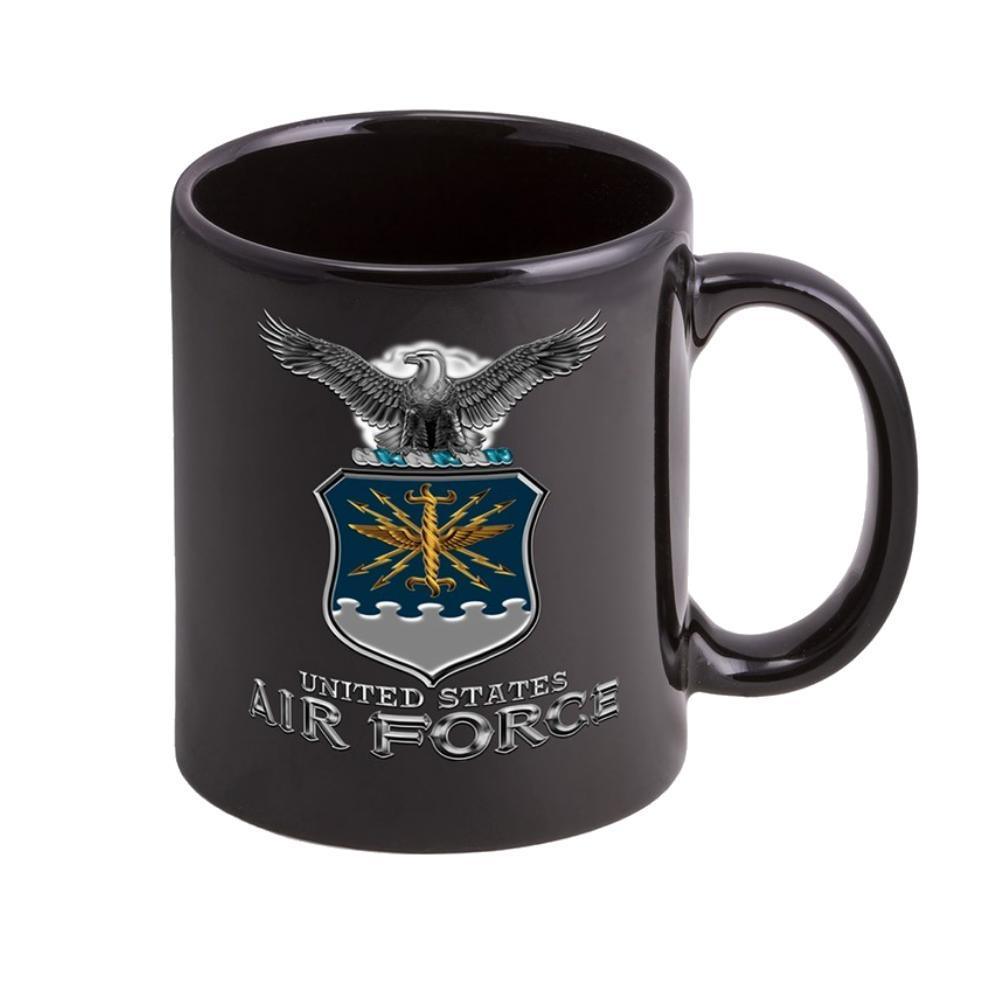 Air Force Missile Stoneware Mug Set - Black – Military Republic