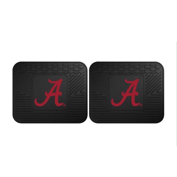 Alabama 2pk Heavy Duty Vinyl Car Mat Set - Military Republic