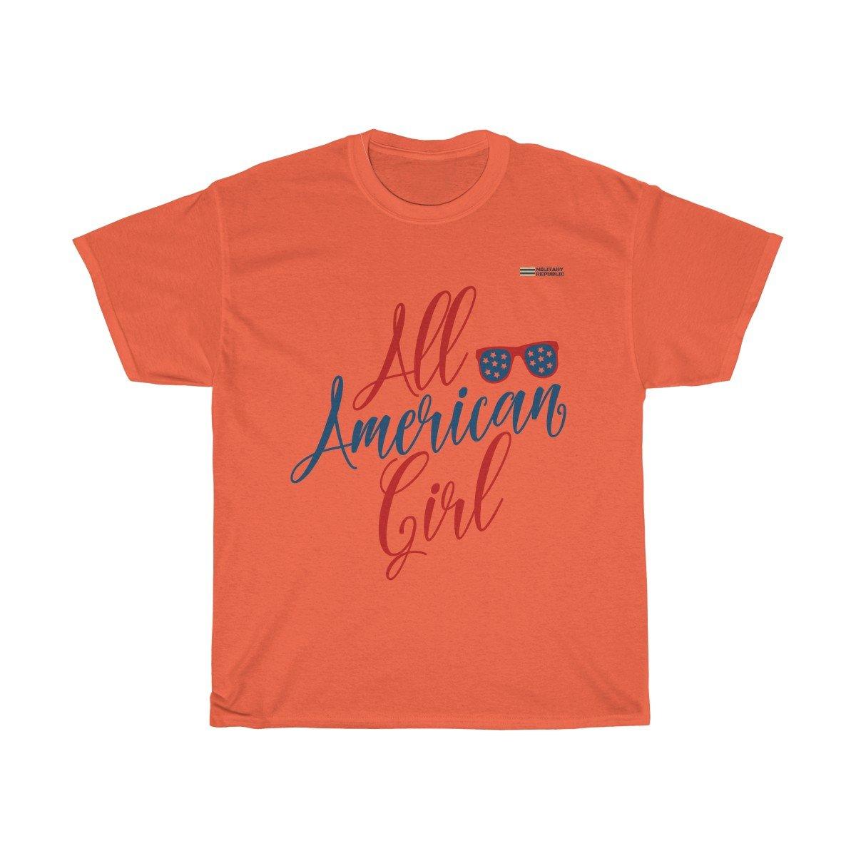 All American Girl T-shirt - Military Republic
