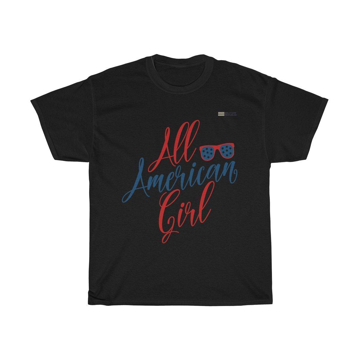 All American Girl T-shirt - Military Republic