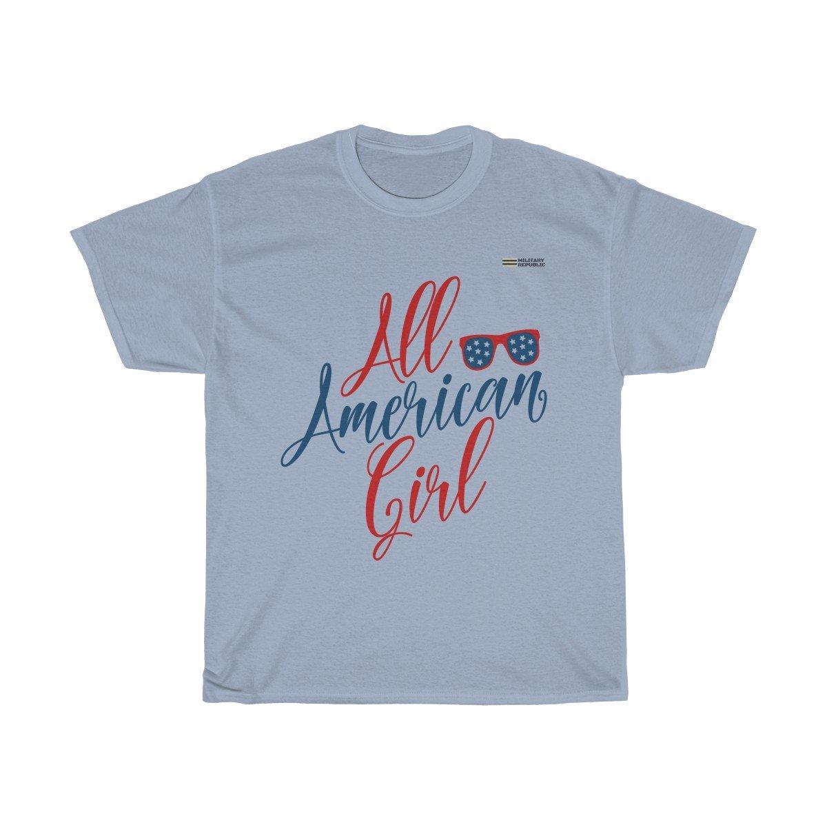 All American Girl T-shirt - Military Republic