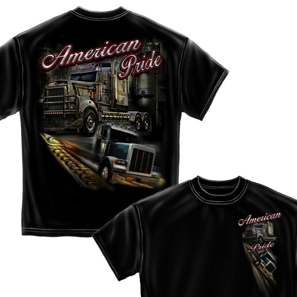 American Hell on Wheels Worker T-Shirt - Military Republic
