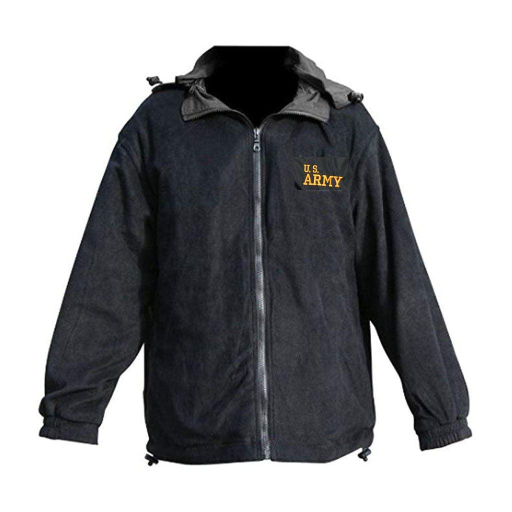 U.S. Army Reversible Two Tone Windbreaker/Fleece Jacket - Military Republic