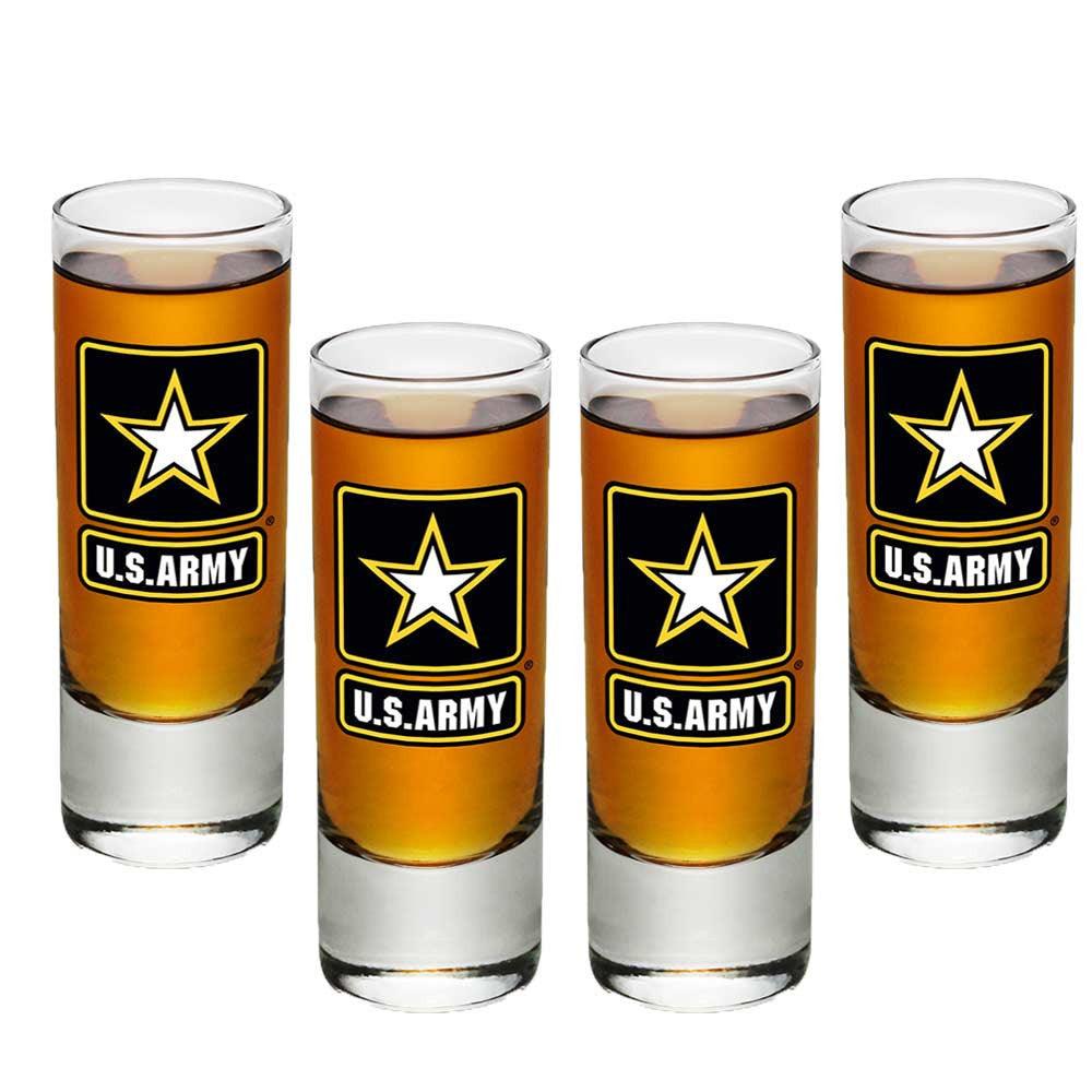 Army Star Shot Glasses-Military Republic