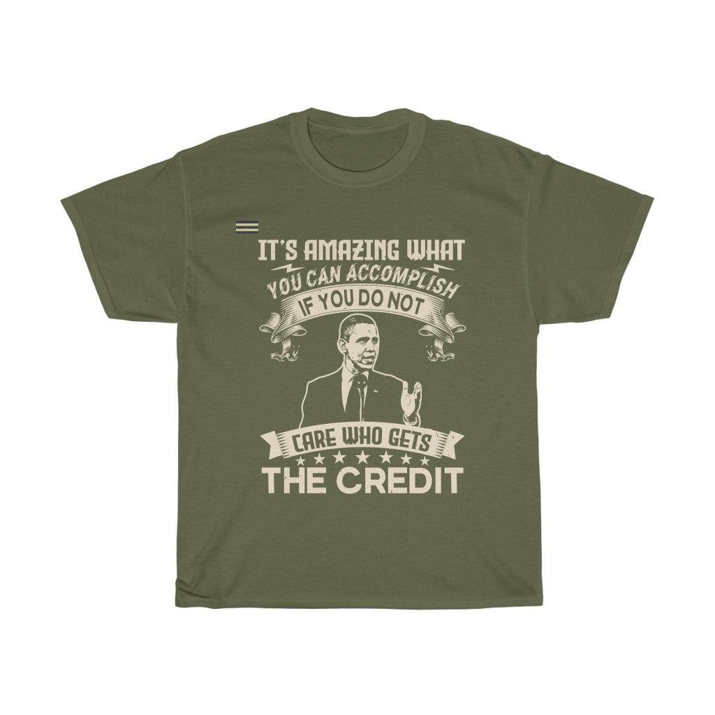 It's Amazing What You Can Accomplished T-shirt - Military Republic