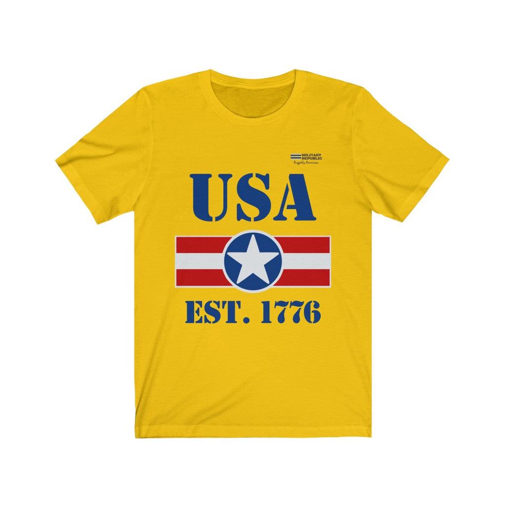 USA Established 1776 T-shirt - Military Republic