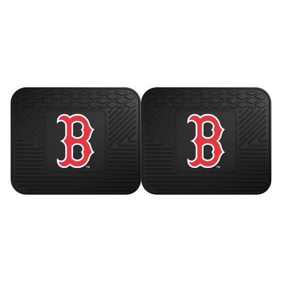 Boston Red Sox 2pk Heavy Duty Vinyl Car Mat Set - Military Republic