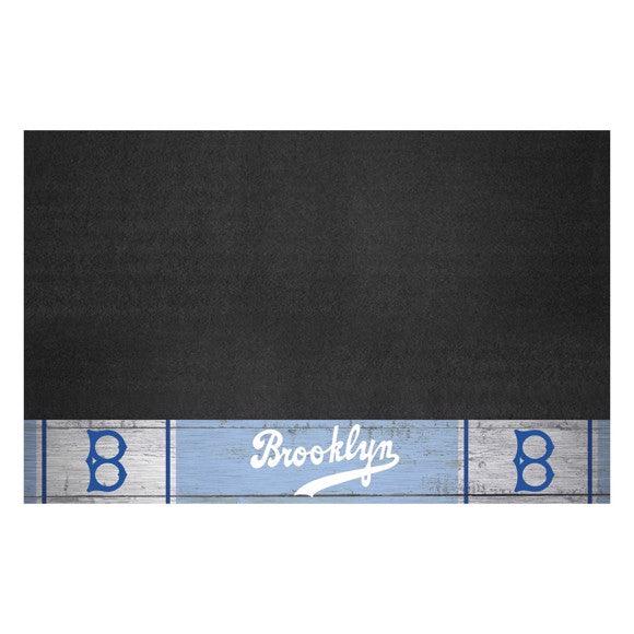 Brooklyn Dodgers 100% Vinyl Retro Grill Mat - Military Republic