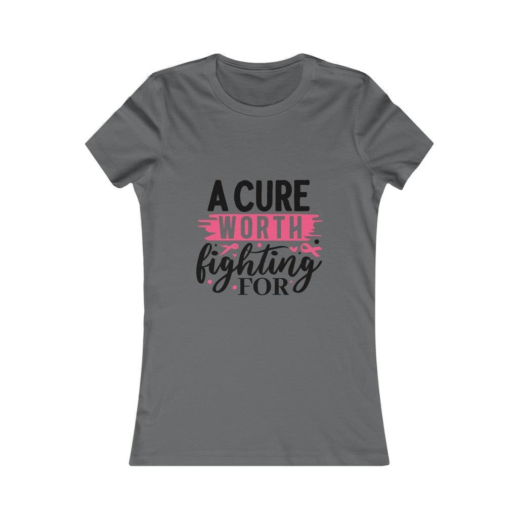 A Cure Worth Fighting For T-shirt - Military Republic