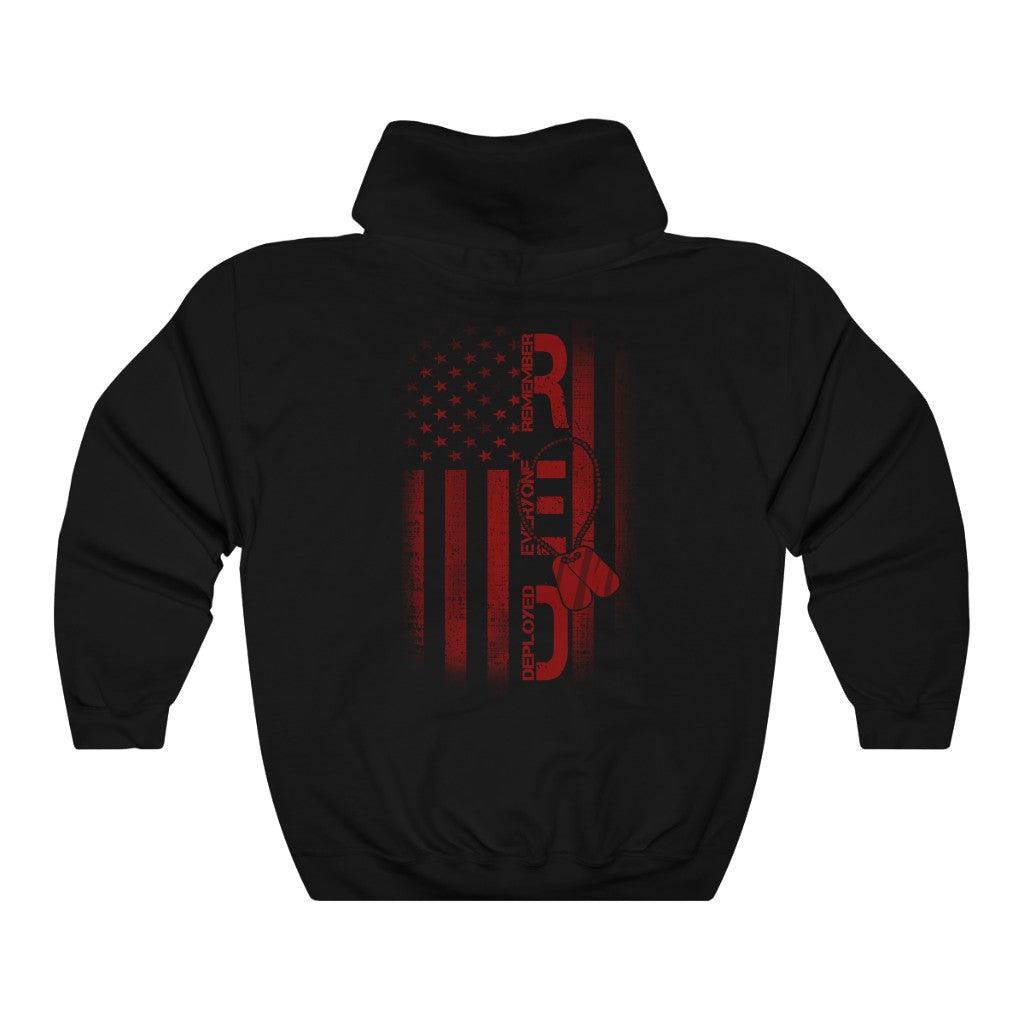 R.E.D- Remember Everyone Deployed Exclusive Hoodie - Military Republic