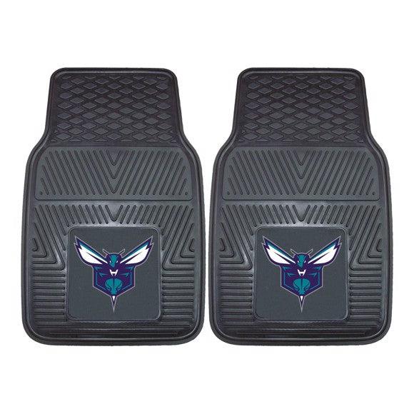 Charlotte Hornets 2pk Heavy Duty Vinyl Car Mat Set - Military Republic