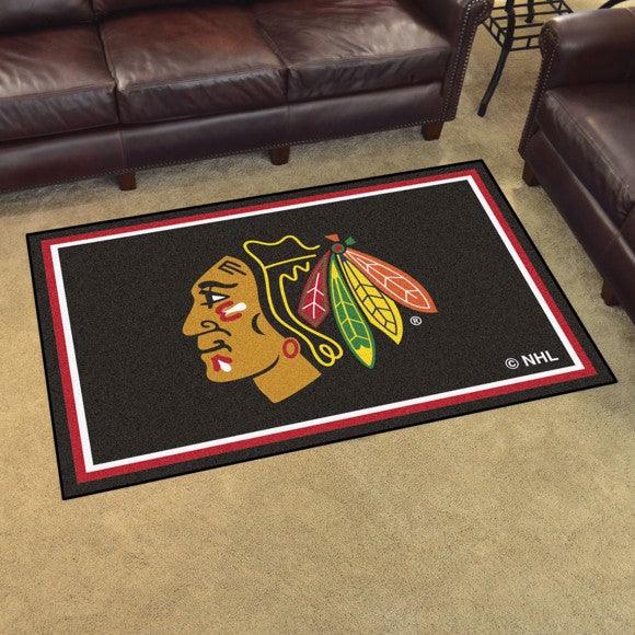 Chicago Blackhawks Ultra Plush Area Rug - Military Republic
