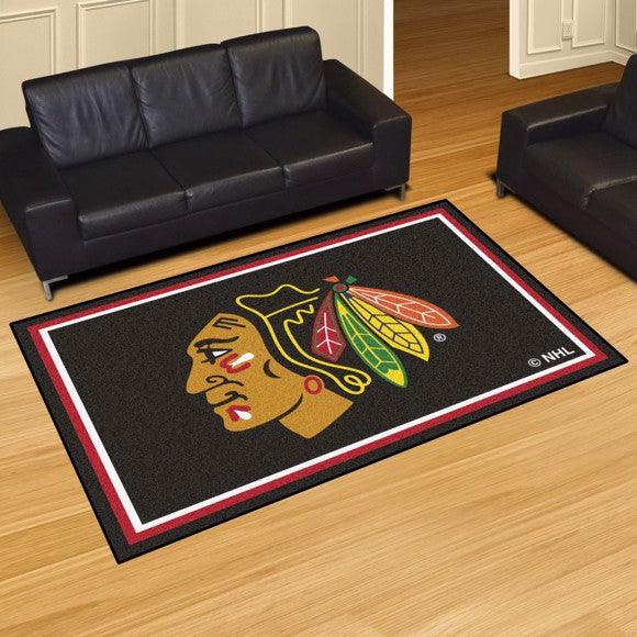 Chicago Blackhawks Ultra Plush Area Rug - Military Republic