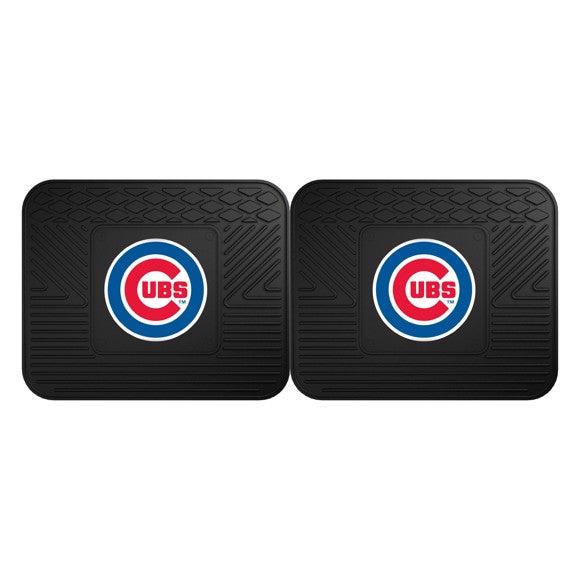 Chicago Cubs 2pk Heavy Duty Vinyl Car Mat Set - Military Republic