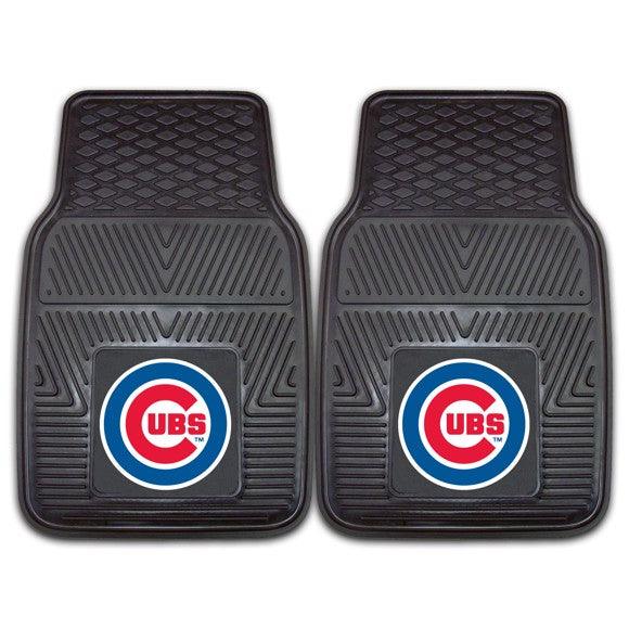 Chicago Cubs 2pk Heavy Duty Vinyl Car Mat Set - Military Republic