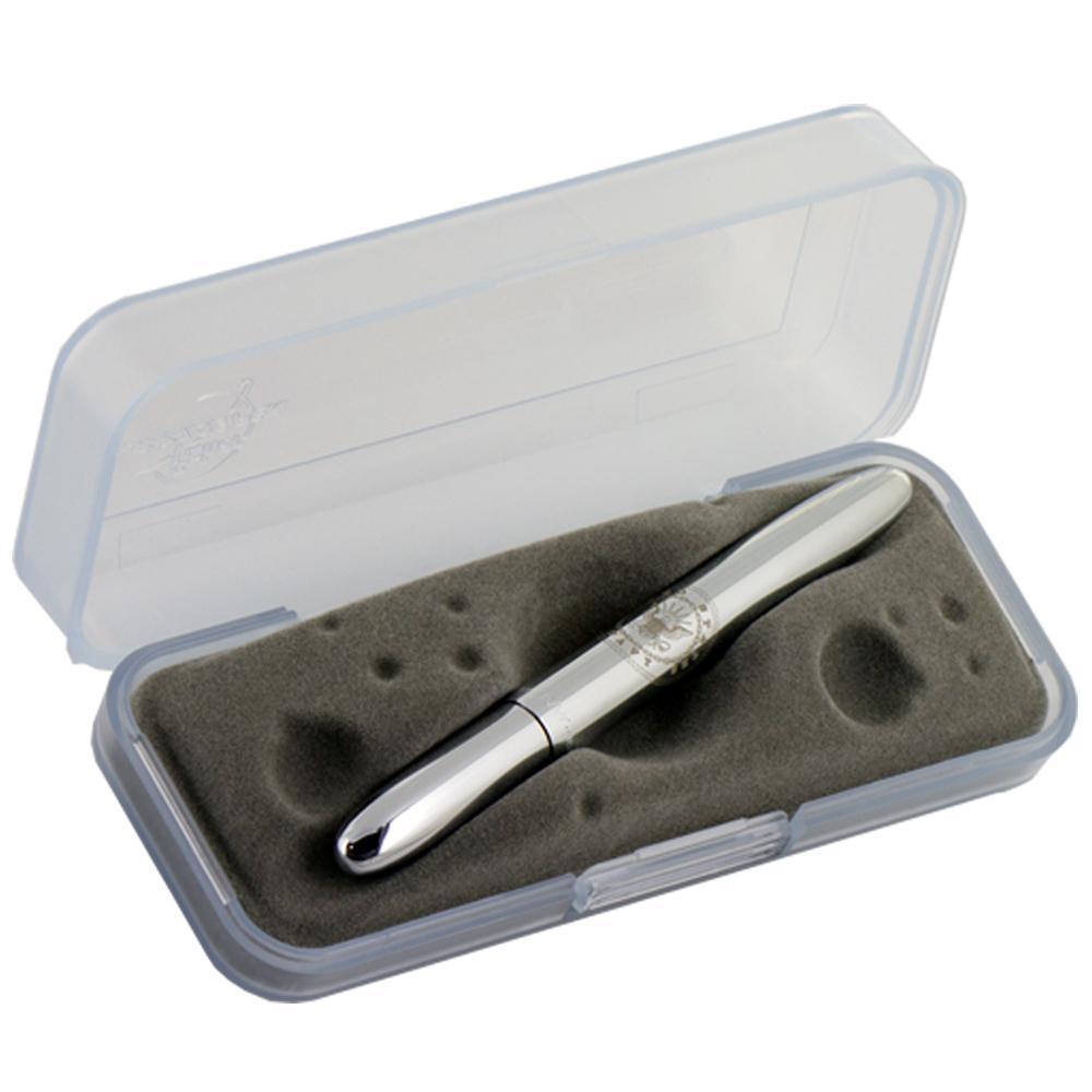 Chrome Bullet Space Pen with U.S. Navy Insignia - Military Republic