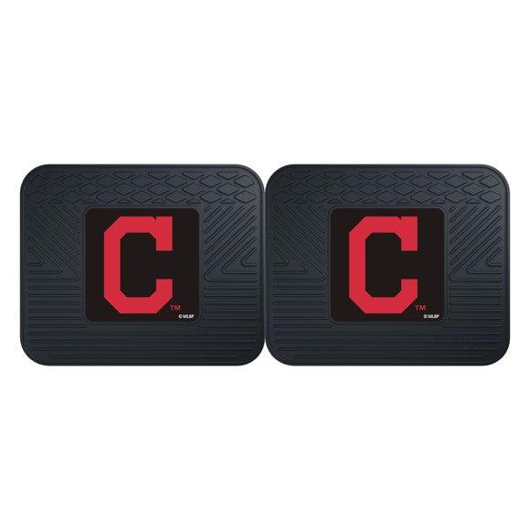 Cleveland Indians 2pk Heavy Duty Vinyl Car Mat Set - Military Republic