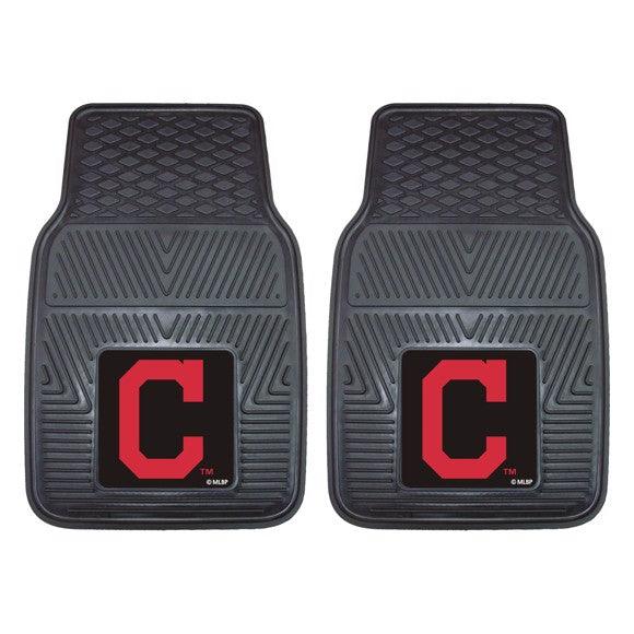 Cleveland Indians 2pk Heavy Duty Vinyl Car Mat Set - Military Republic