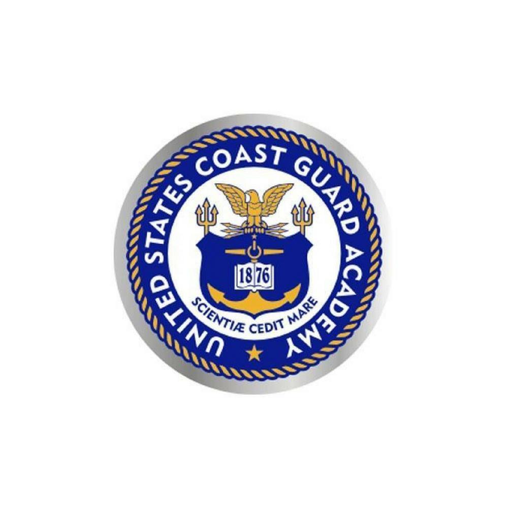 Coast Guard Academy Rainbow Holographic Decal Military Republic