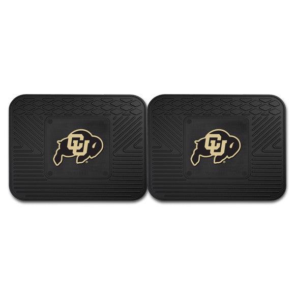 University of Colorado 2pk Heavy Duty Vinyl Car Mat Set - Military Republic
