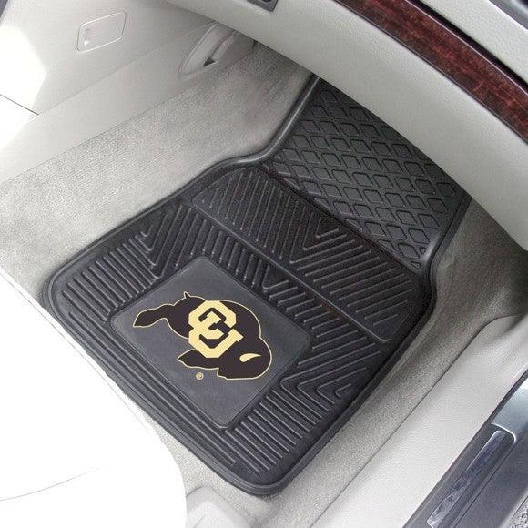 University of Colorado 2pk Heavy Duty Vinyl Car Mat Set - Military Republic