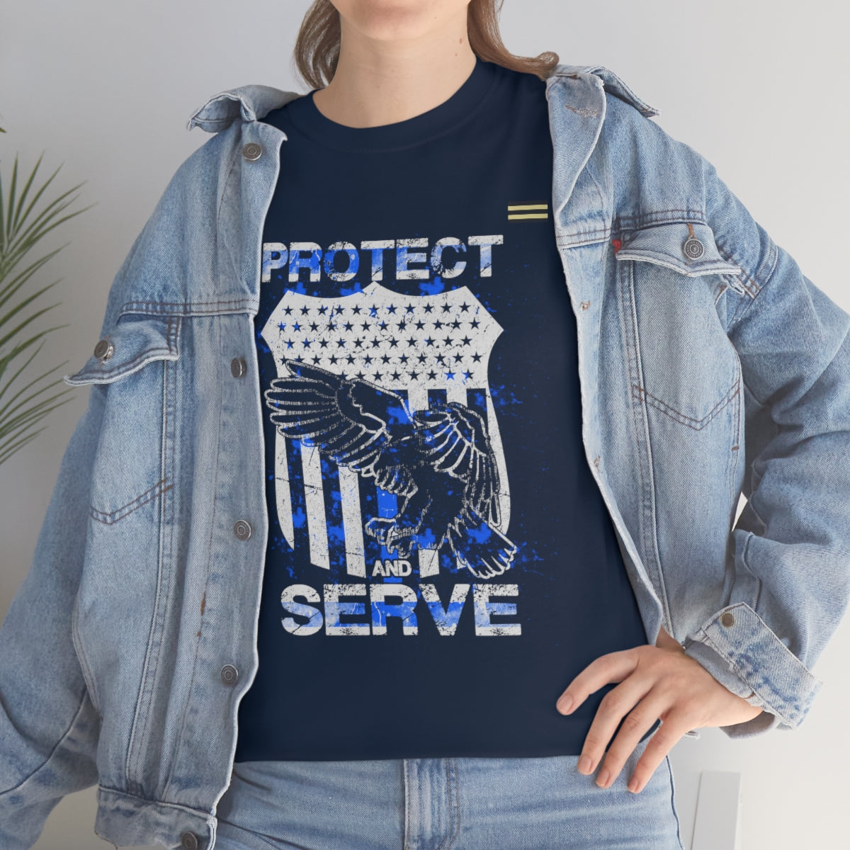 Protect and Serve Law Enforcement T-shirt