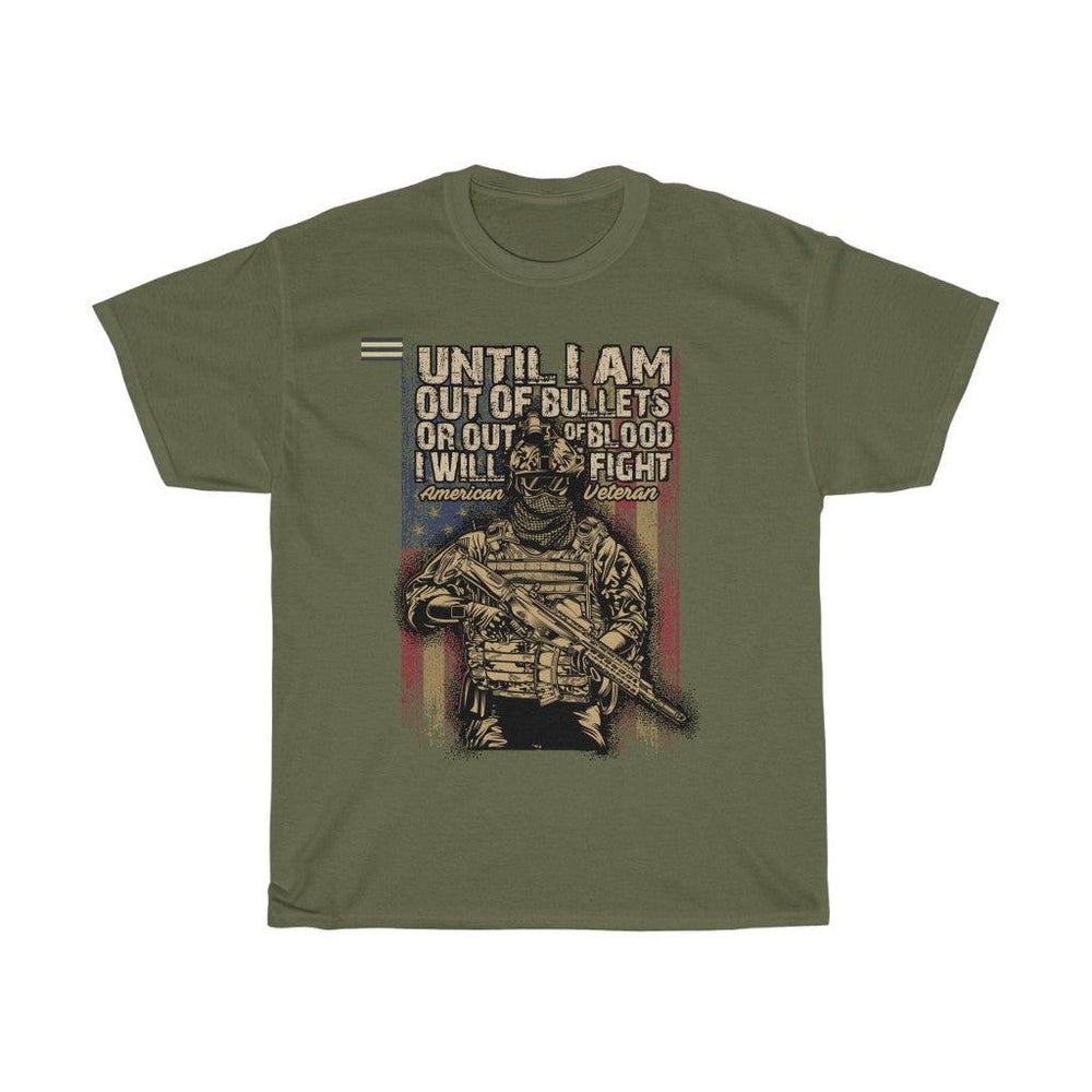 I will Fight the Battle American Veteran - Military Republic