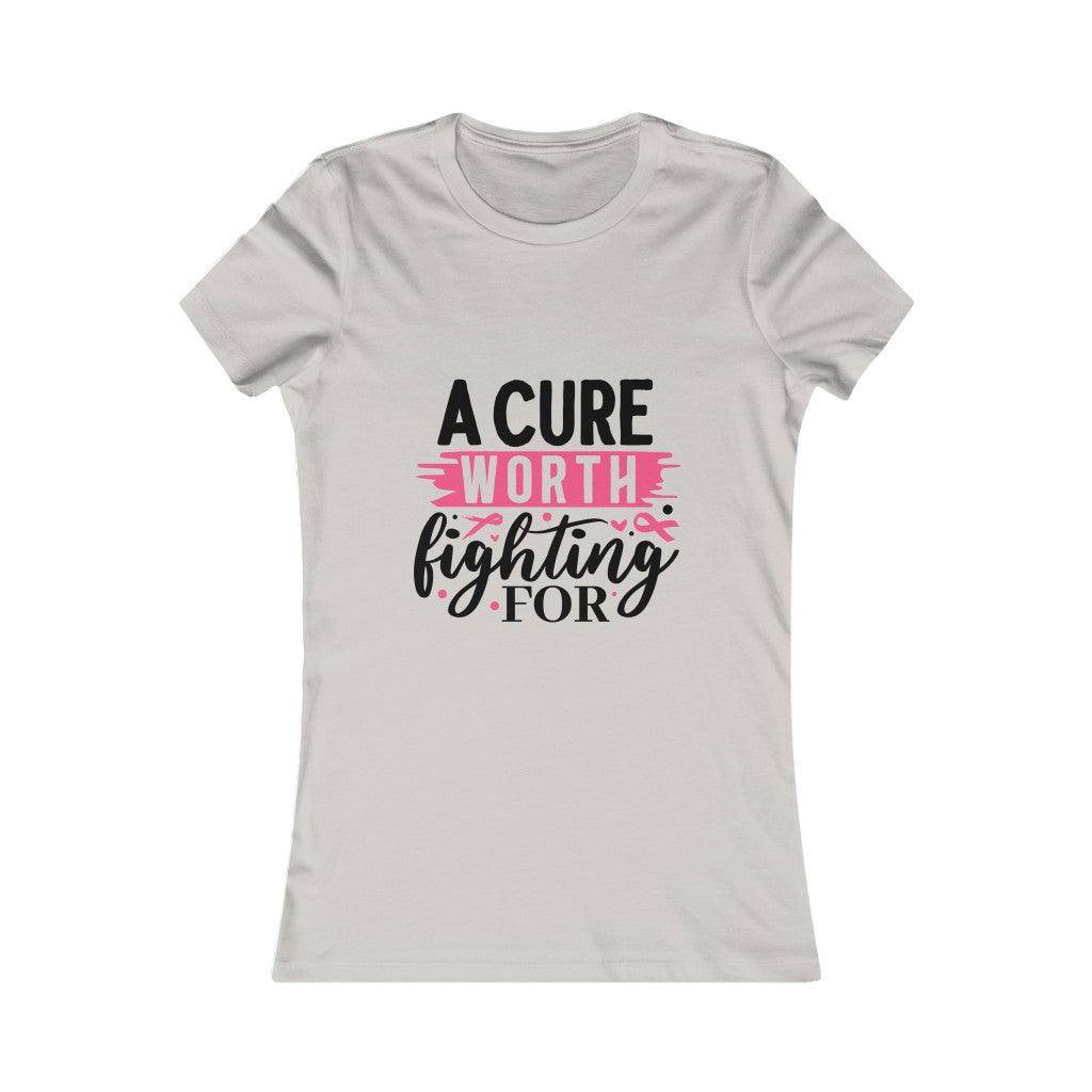 A Cure Worth Fighting For T-shirt - Military Republic