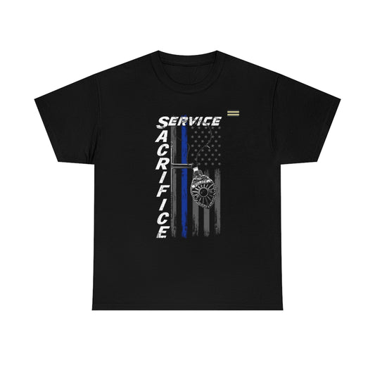 Service Sacrifice Law Enforcement T-shirt