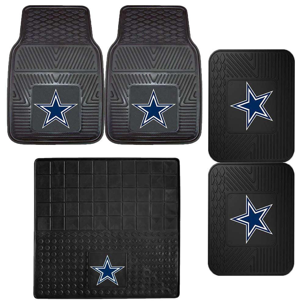 Dallas Cowboys Heavy Duty Vinyl Car Mats-Military Republic