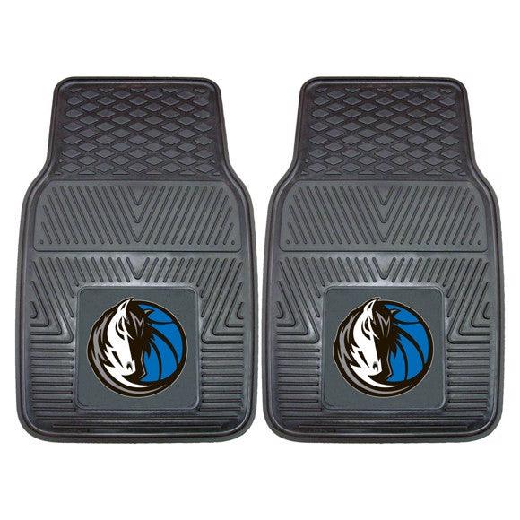 Dallas Mavericks 2pk Heavy Duty Vinyl Car Mat Set - Military Republic