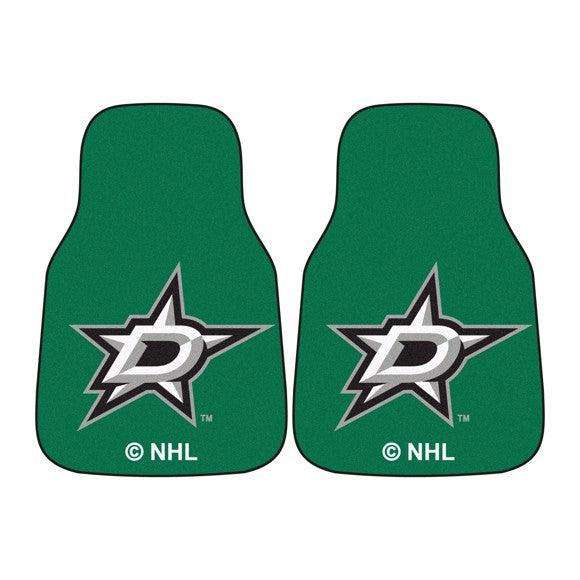 Dallas Stars 2Pk Carpet Car Mat Set - Red - Military Republic