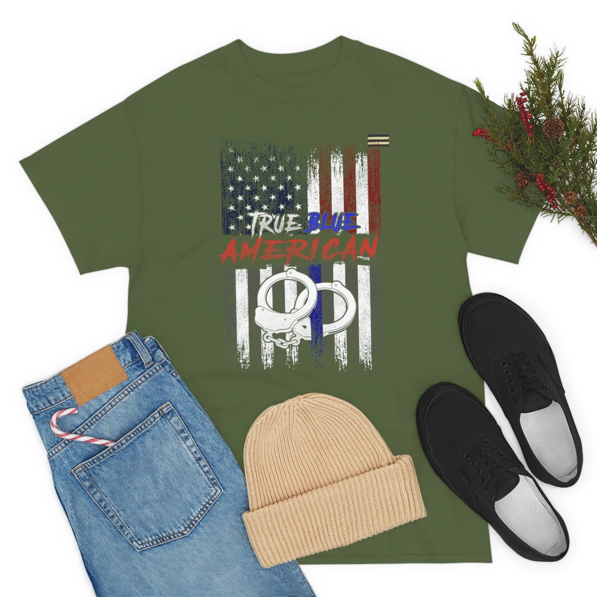 True Blue American Law Enforcement Shirt