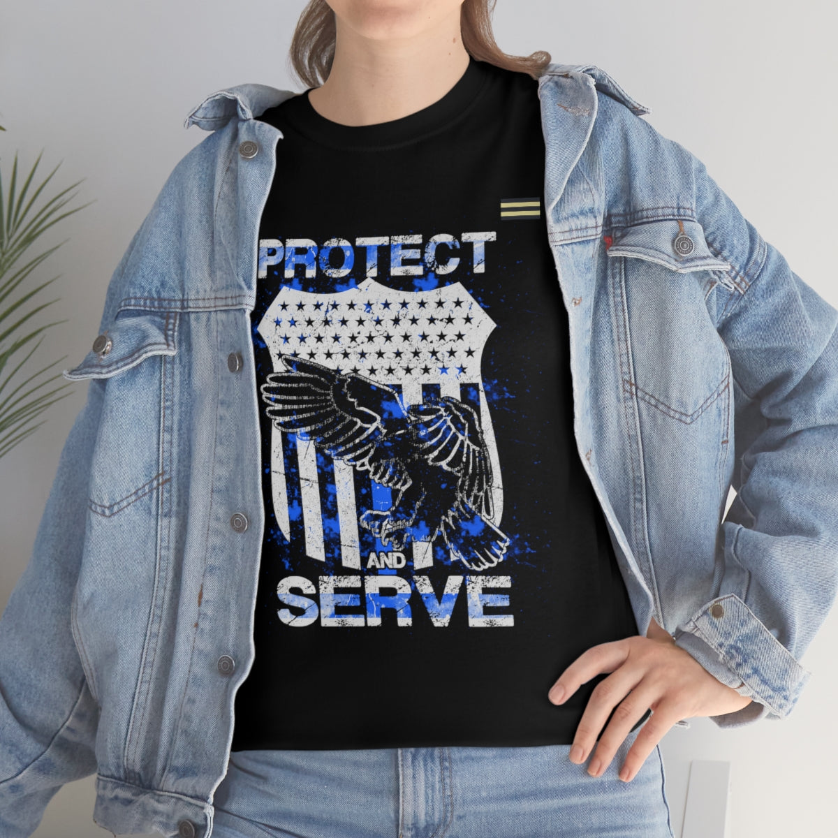 Protect and Serve Law Enforcement T-shirt