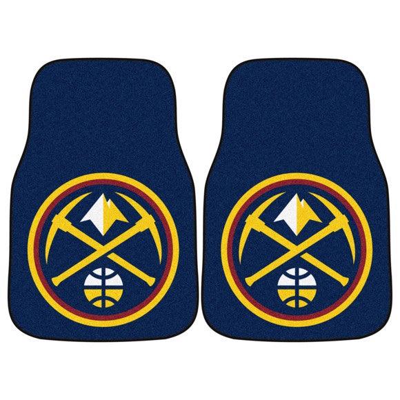 Denver Nuggets 2Pk Carpet Car Mat Set - Military Republic