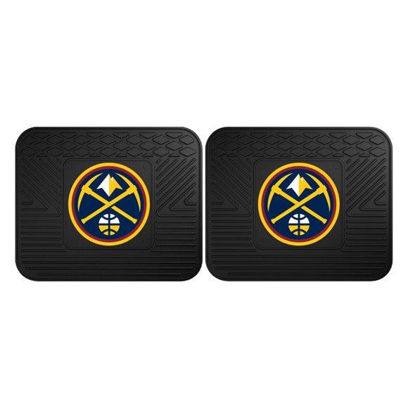 Denver Nuggets 2pk Heavy Duty Vinyl Car Mat Set - Military Republic