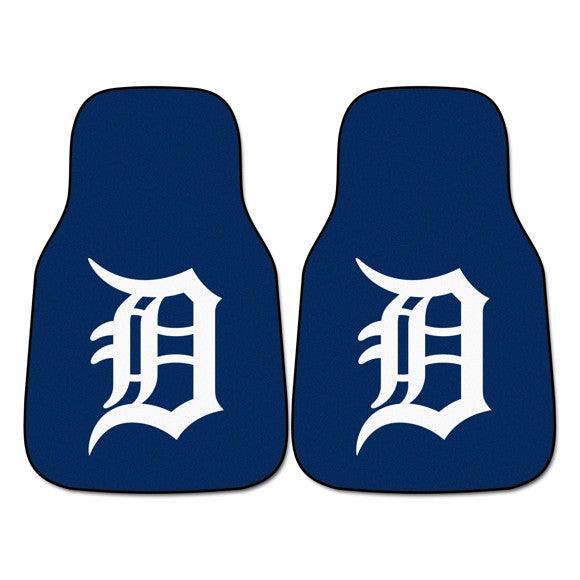 Detroit Tigers 2Pk Carpet Car Mat Set - Military Republic