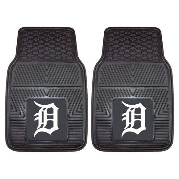 Detroit Tigers 2pk Heavy Duty Vinyl Car Mat Set - Military Republic