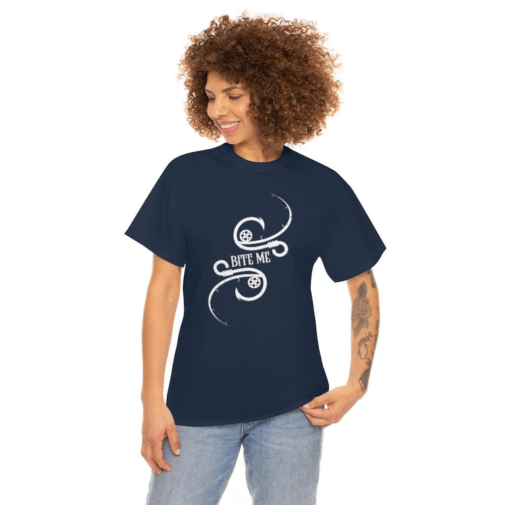 Bite Me Fishing T-shirt - Military Republic