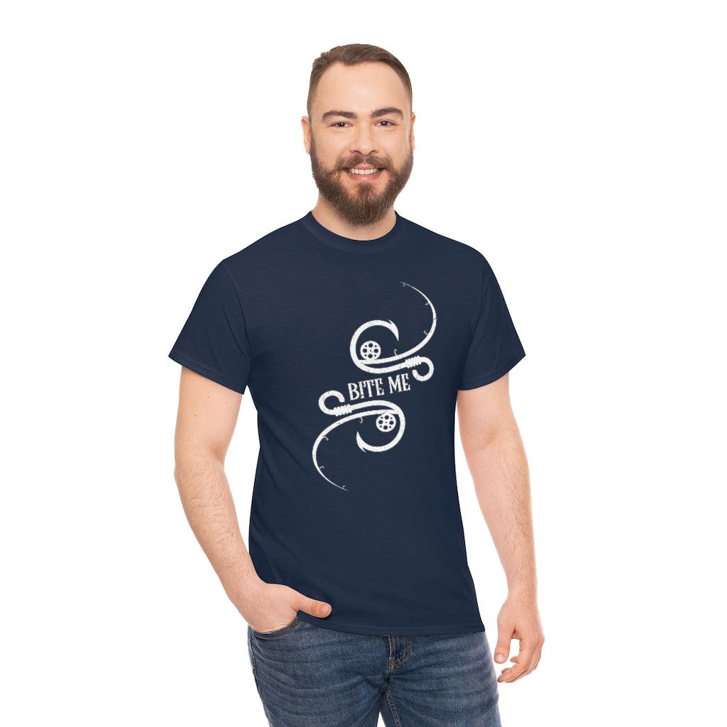 Bite Me Fishing T-shirt - Military Republic
