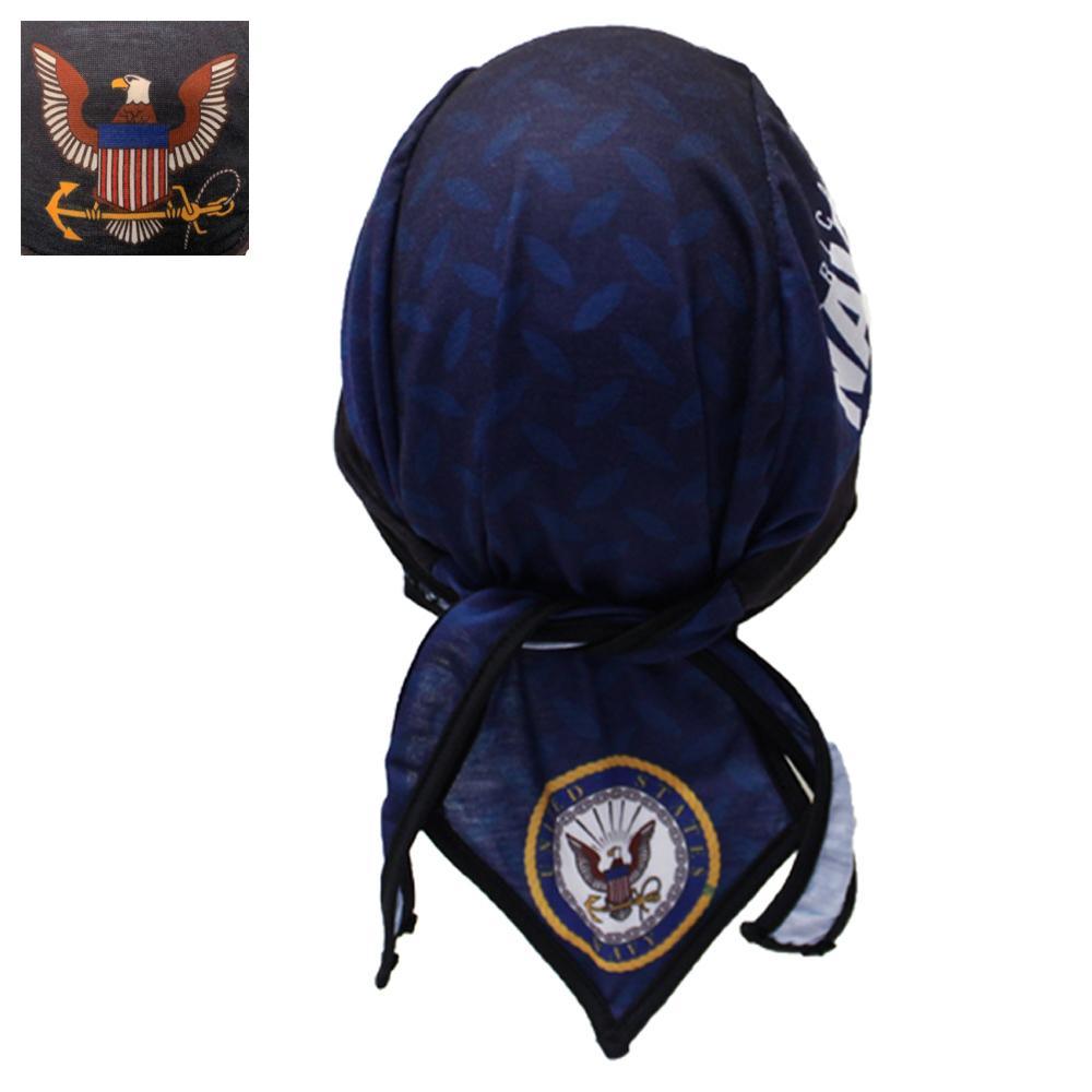 Diamond Plate Design US Navy Headwrap - Military Republic